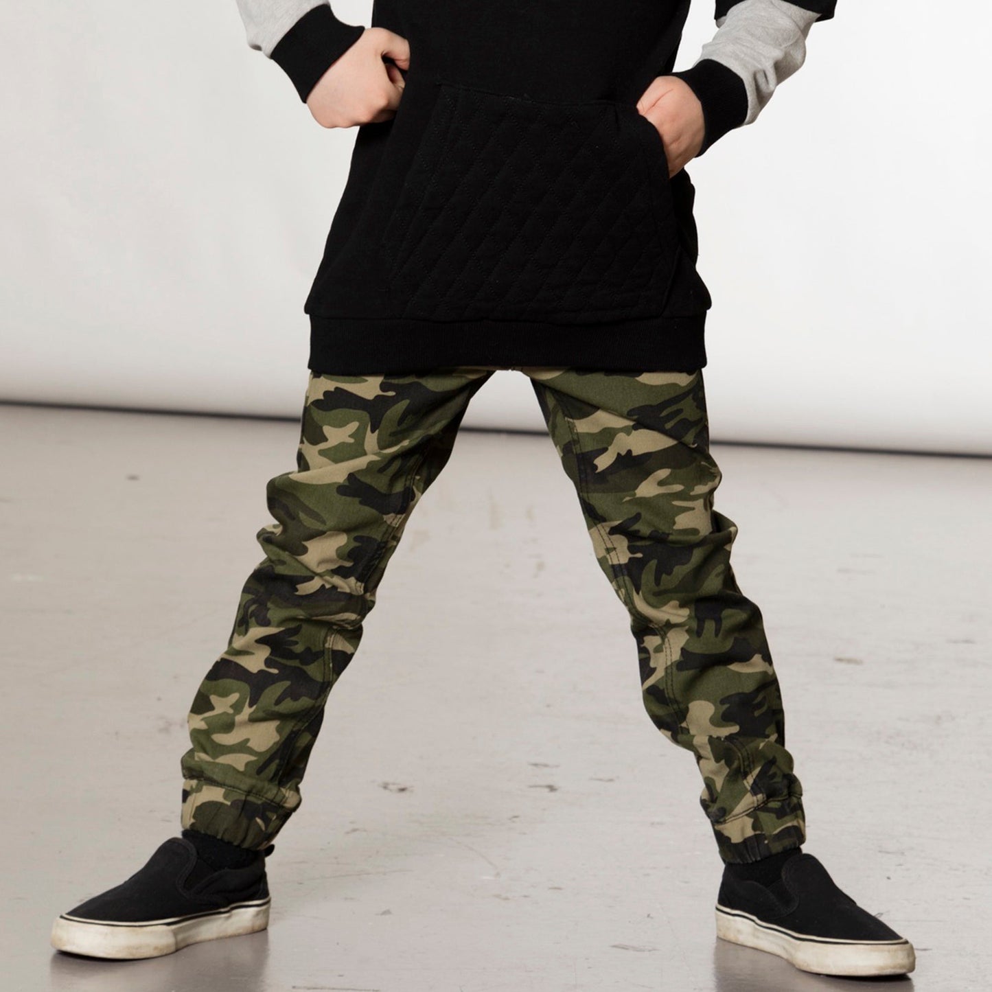 Camouflage Stretch Twill Jogger Pant
