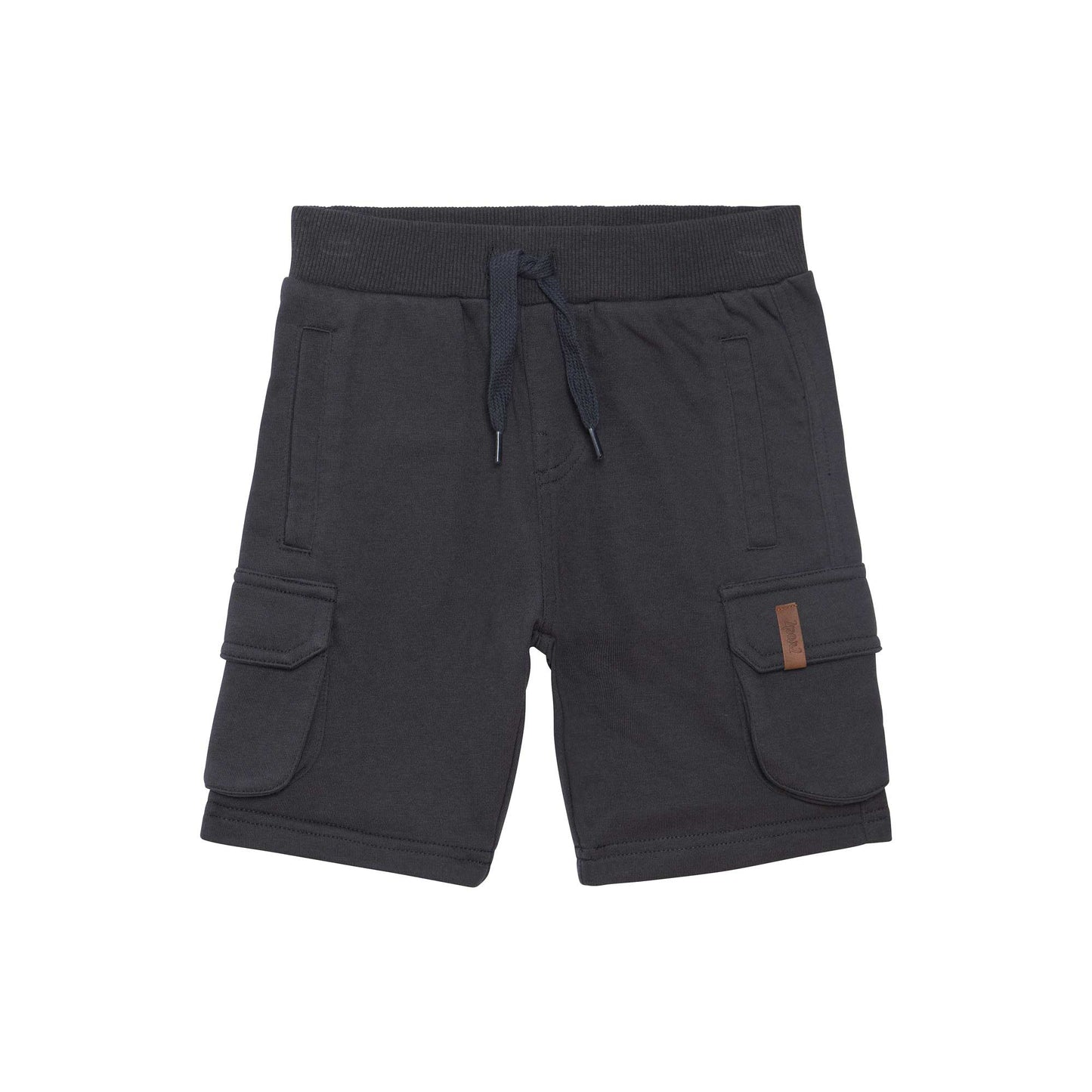 French Terry Bermuda Short Dark Grey