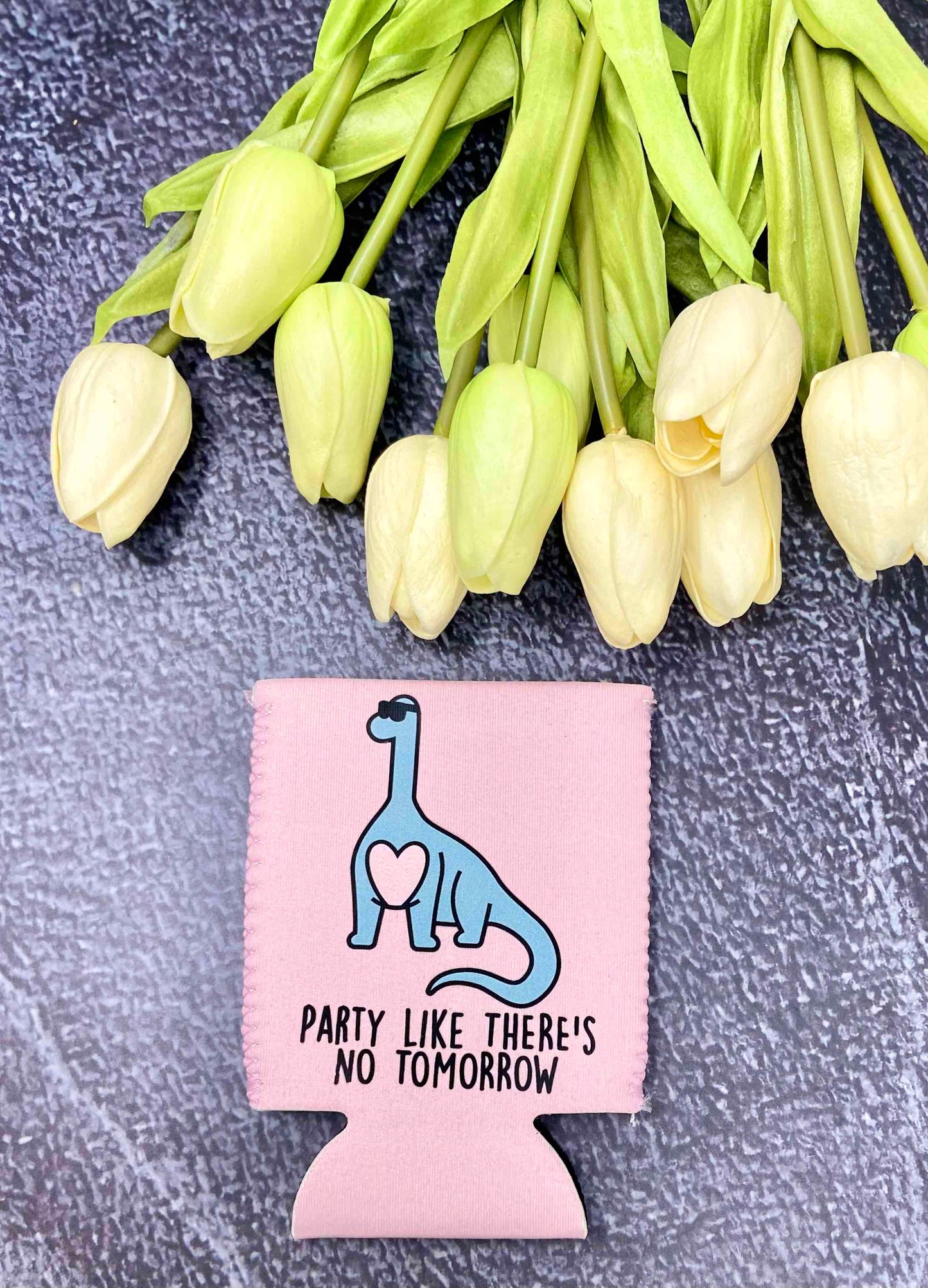 A-Roar-Able Dinosaur 🦕 Brideasaurus Can Coolers