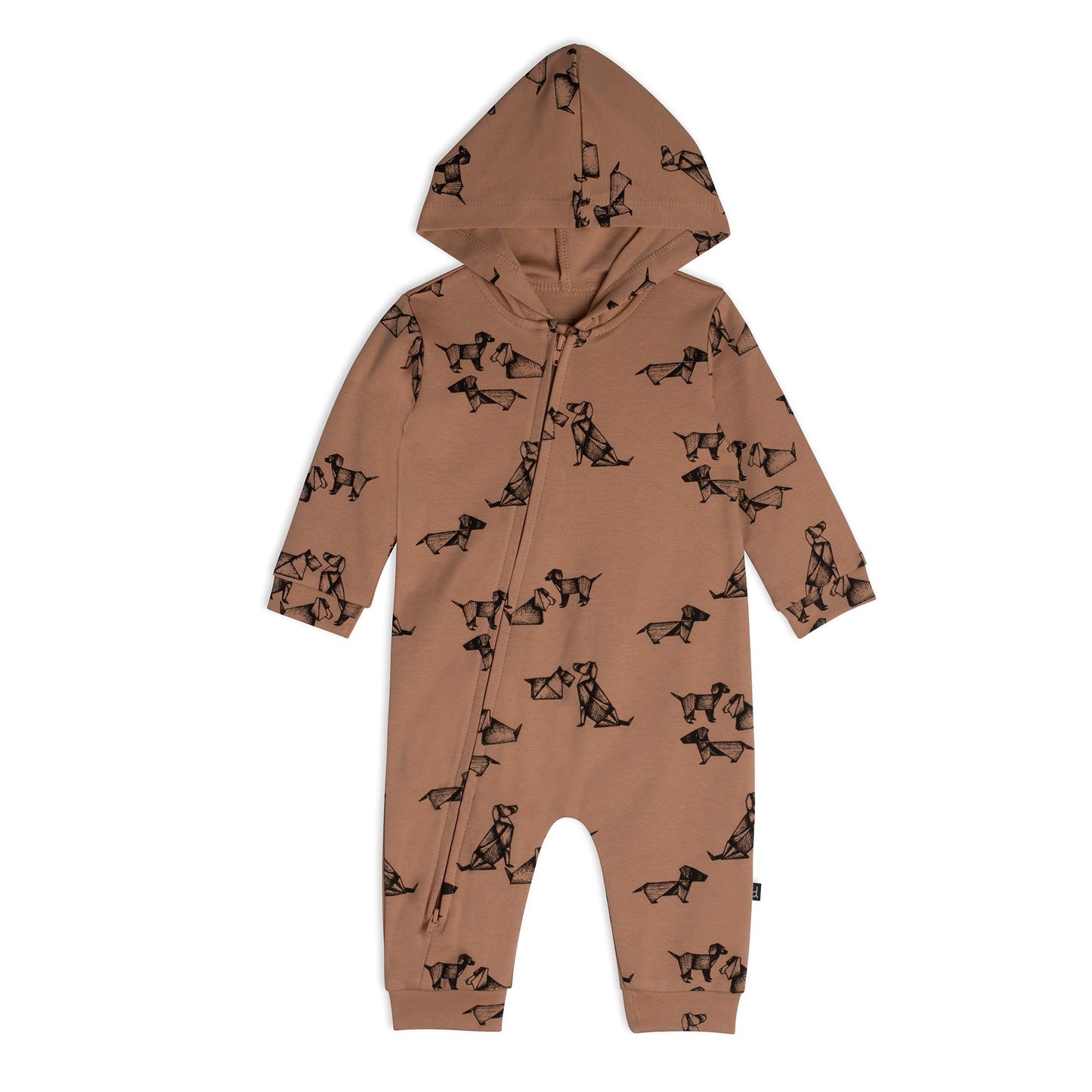 Organic Cotton Jumpsuit Printed Dogs