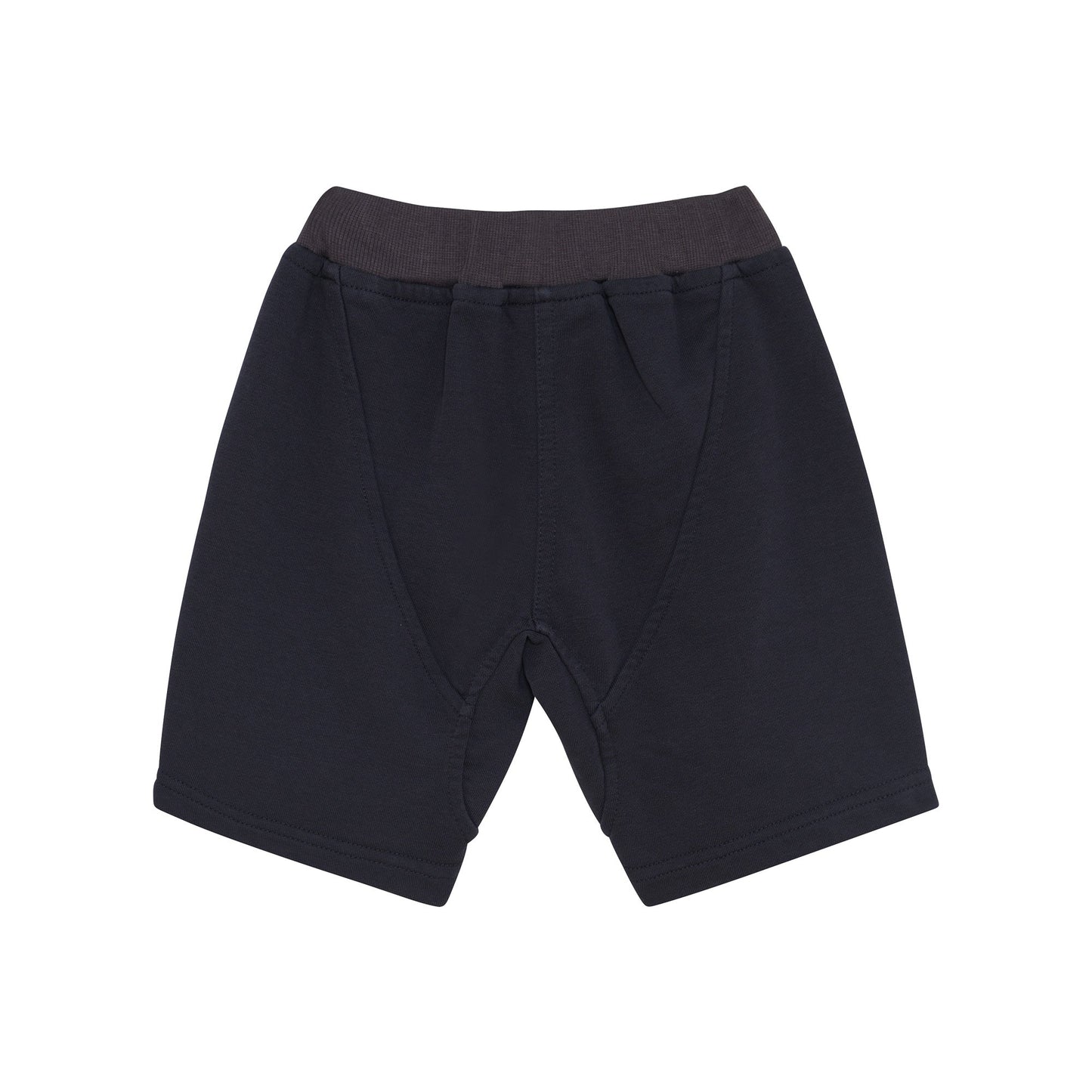 Drawstring French Terry Short Dark Grey