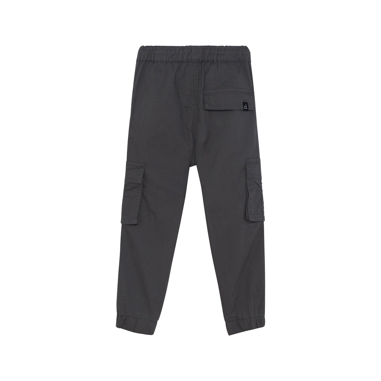 Extensible Canvas Jogger Pant Dark Grey