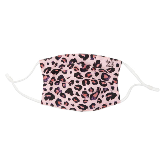 Non-Medical Face Mask - Pink Leopard