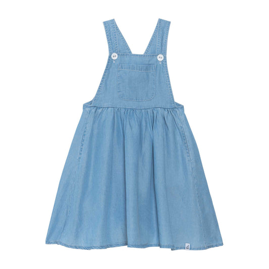 Overall Dress With Pocket