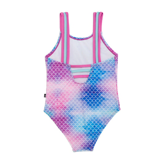 One Piece Pineapple Print Swimsuit