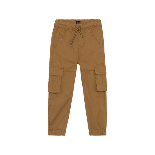 Extensible Canvas Jogger Pant Brown Sugar