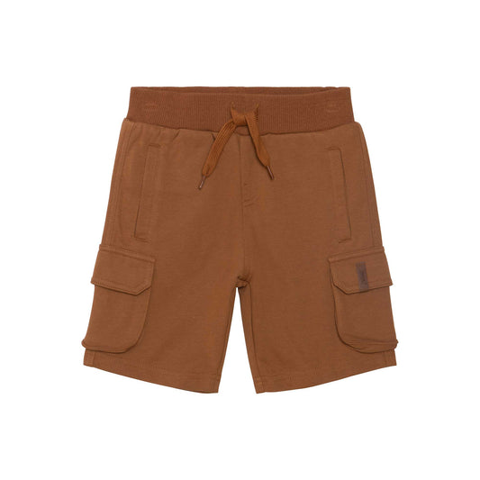 French Terry Bermuda Short Brown Sugar